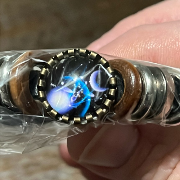 LIBRA Constellation Beaded PU Leather And Charm Bracelet ♎️ - Picture 5 of 5